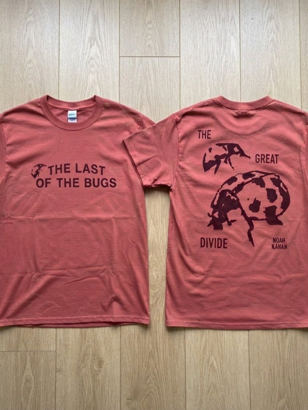 Noah Kahan The Last Of The Bugs Tour 2026 Crimson T-Shirt S-4XL
